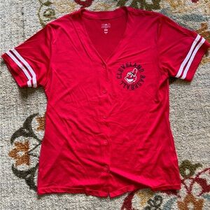 RED Women’s XL very lightweight vintage Jersey - flattering